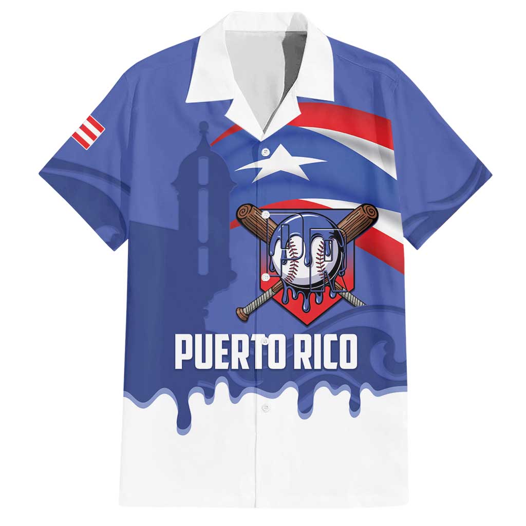 Puerto Rico 2026 Baseball Custom Hawaiian Shirt Go Puerto Rican El Morro Drip Style