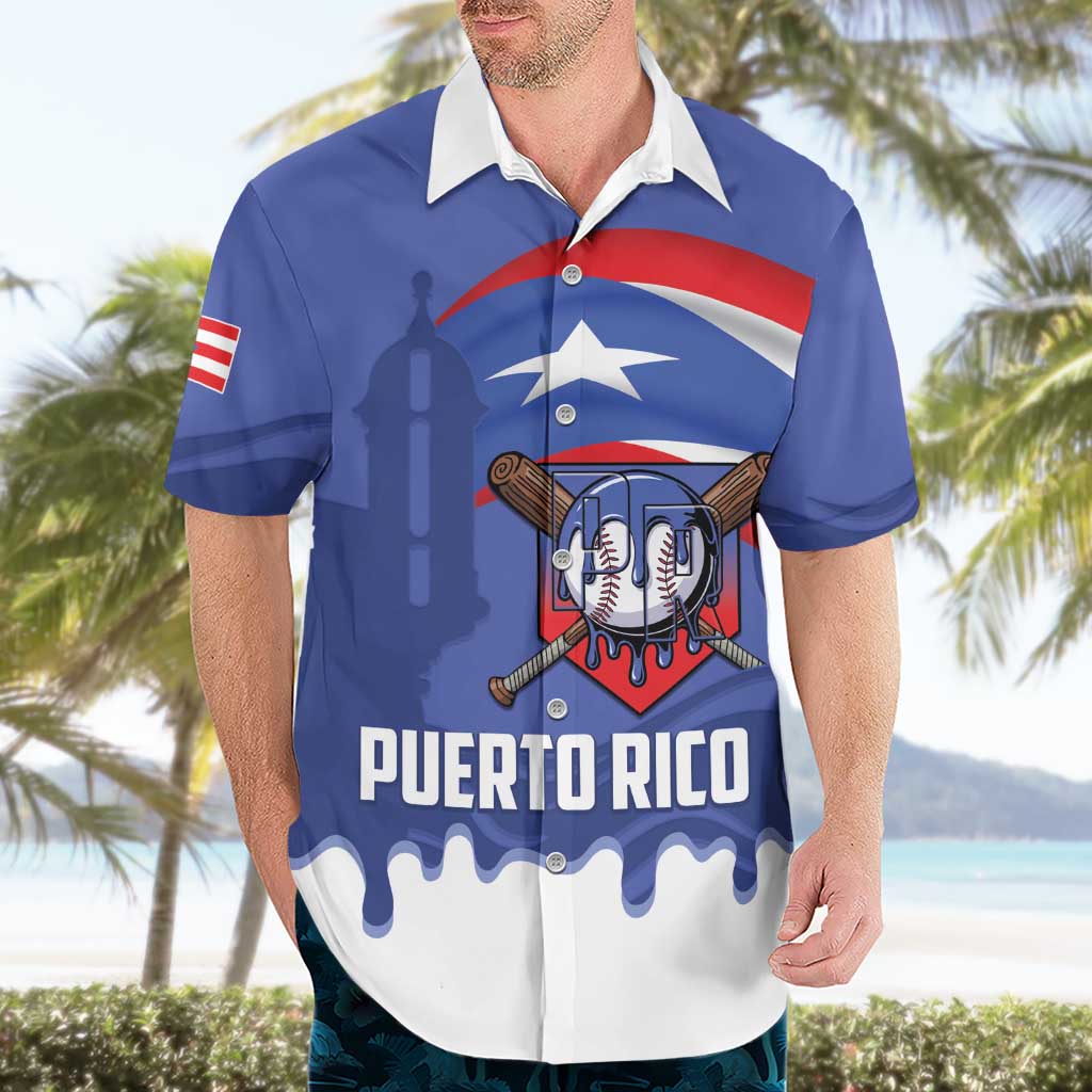 Puerto Rico 2026 Baseball Custom Hawaiian Shirt Go Puerto Rican El Morro Drip Style