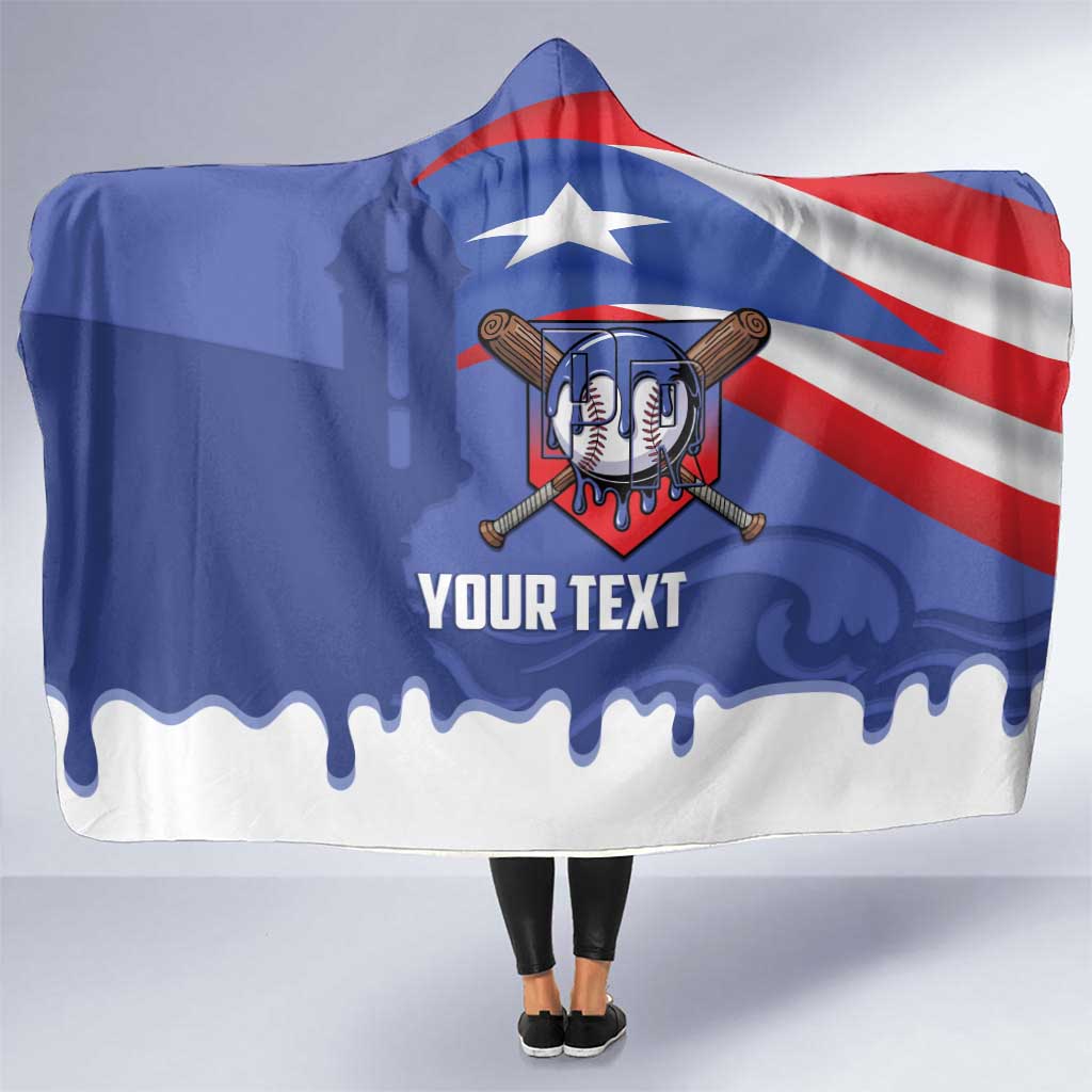 Puerto Rico 2026 Baseball Custom Hooded Blanket Go Puerto Rican El Morro Drip Style