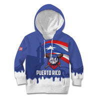 Puerto Rico 2026 Baseball Custom Kid Hoodie Go Puerto Rican El Morro Drip Style