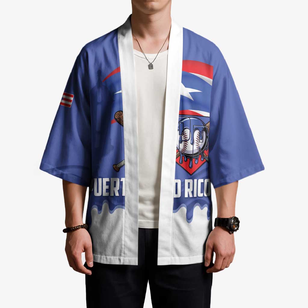 Puerto Rico 2026 Baseball Custom Kimono Go Puerto Rican El Morro Drip Style