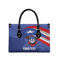 Puerto Rico 2026 Baseball Custom Leather Bag Go Puerto Rican El Morro Drip Style