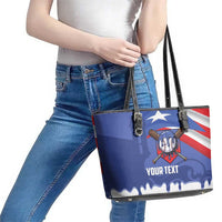 Puerto Rico 2026 Baseball Custom Leather Tote Bag Go Puerto Rican El Morro Drip Style