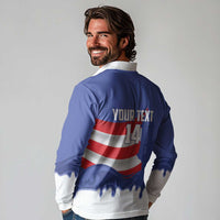 Puerto Rico 2026 Baseball Custom Long Sleeve Polo Shirt Go Puerto Rican El Morro Drip Style