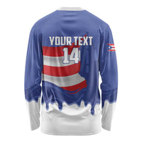 Puerto Rico 2026 Baseball Custom Long Sleeve Shirt Go Puerto Rican El Morro Drip Style