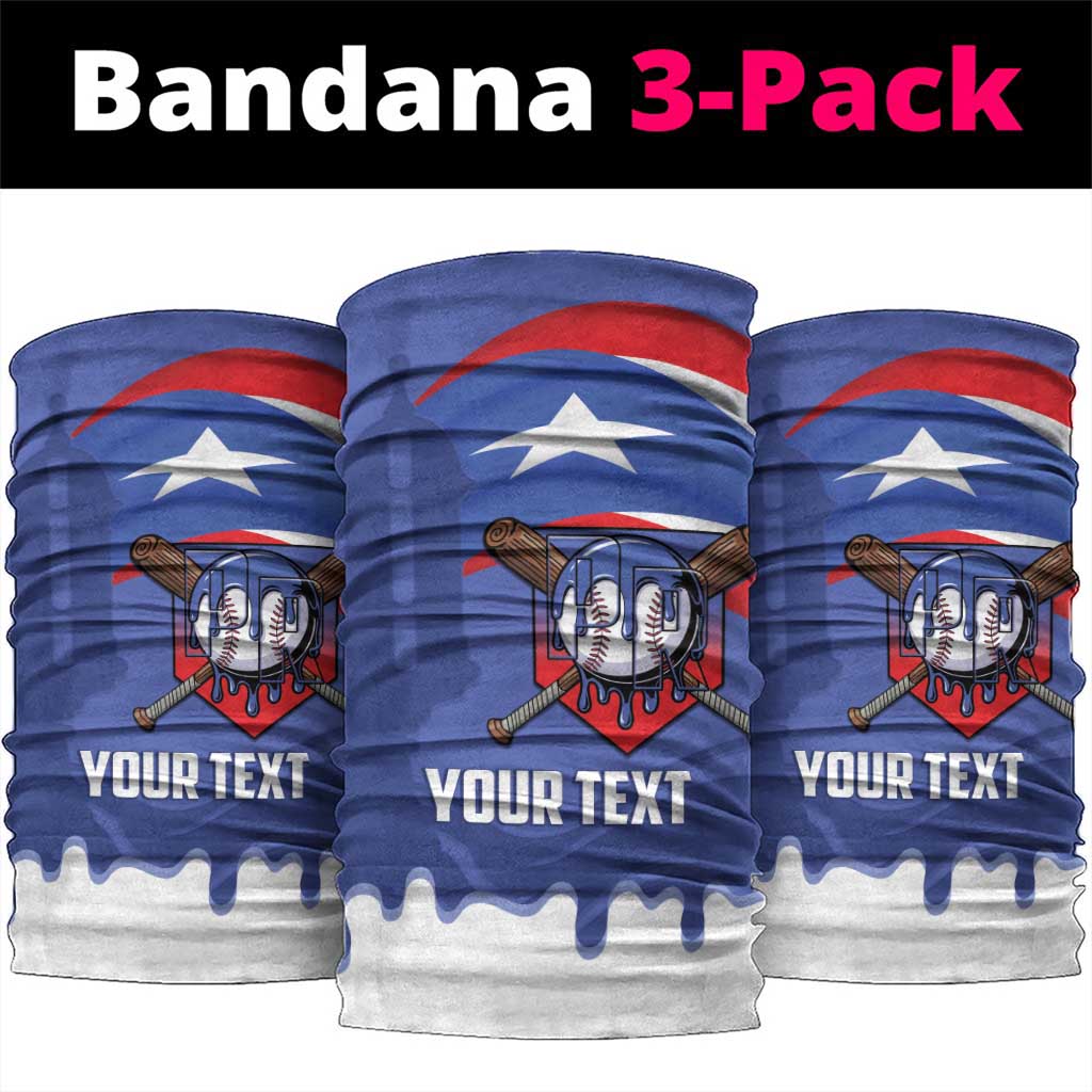 Puerto Rico 2026 Baseball Custom Neck Gaiter Go Puerto Rican El Morro Drip Style