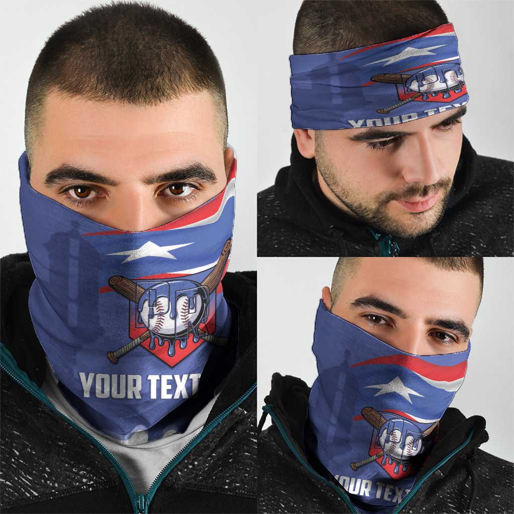 Puerto Rico 2026 Baseball Custom Neck Gaiter Go Puerto Rican El Morro Drip Style