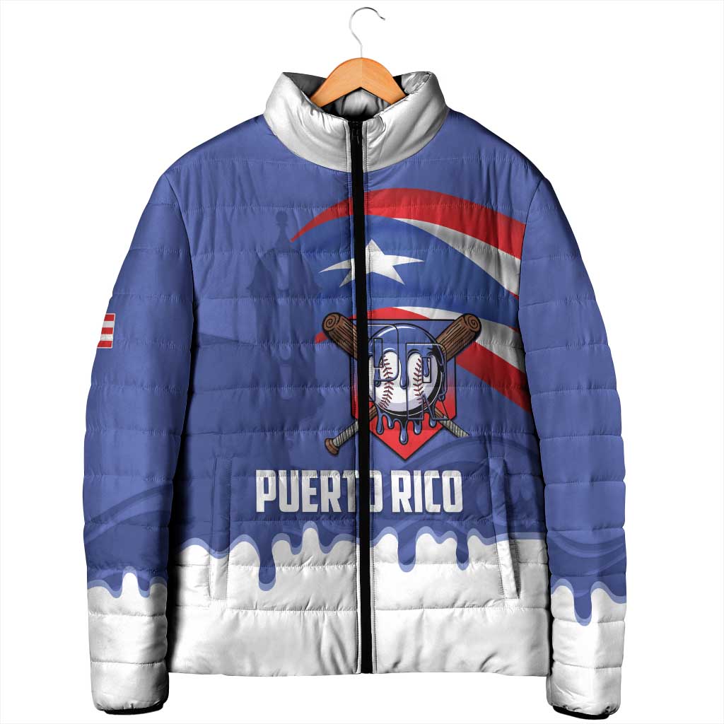 Puerto Rico 2026 Baseball Custom Padded Jacket Go Puerto Rican El Morro Drip Style