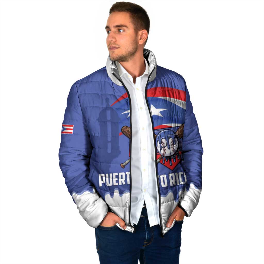 Puerto Rico 2026 Baseball Custom Padded Jacket Go Puerto Rican El Morro Drip Style