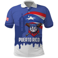 Puerto Rico 2026 Baseball Custom Polo Shirt Go Puerto Rican El Morro Drip Style