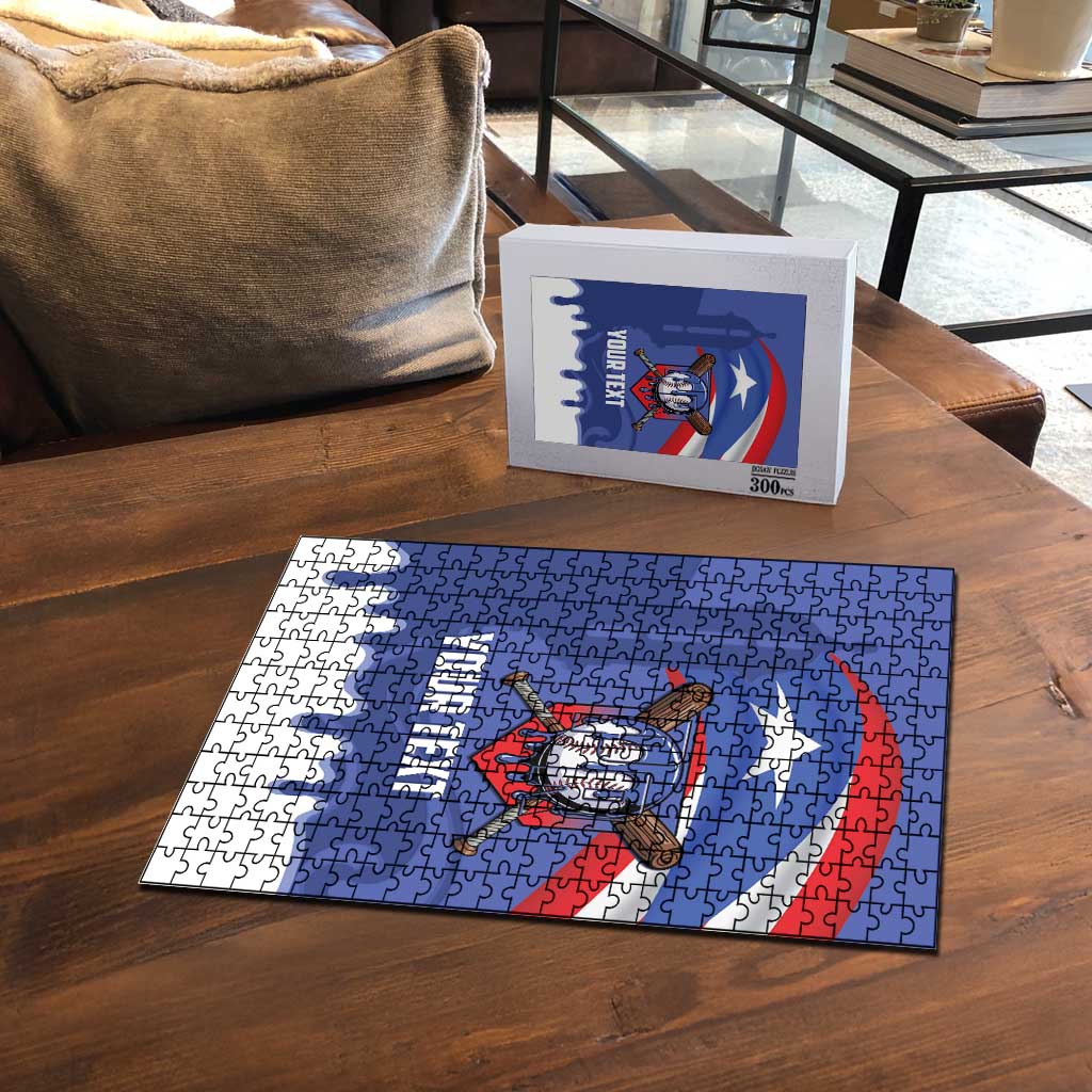 Puerto Rico 2026 Baseball Custom Puzzle Go Puerto Rican El Morro Drip Style