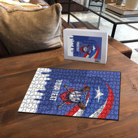 Puerto Rico 2026 Baseball Custom Puzzle Go Puerto Rican El Morro Drip Style