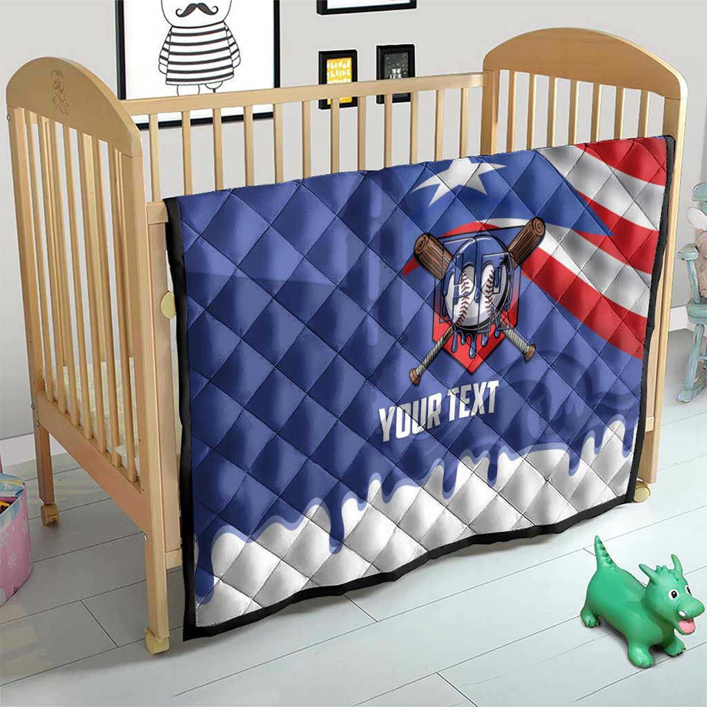 Puerto Rico 2026 Baseball Custom Quilt Go Puerto Rican El Morro Drip Style