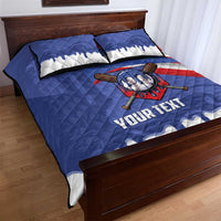 Puerto Rico 2026 Baseball Custom Quilt Bed Set Go Puerto Rican El Morro Drip Style