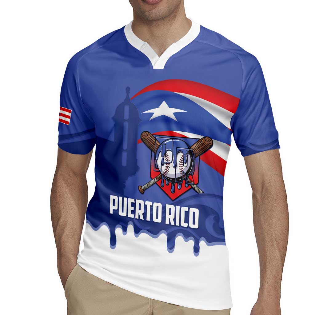 Puerto Rico 2026 Baseball Custom Rugby Jersey Go Puerto Rican El Morro Drip Style
