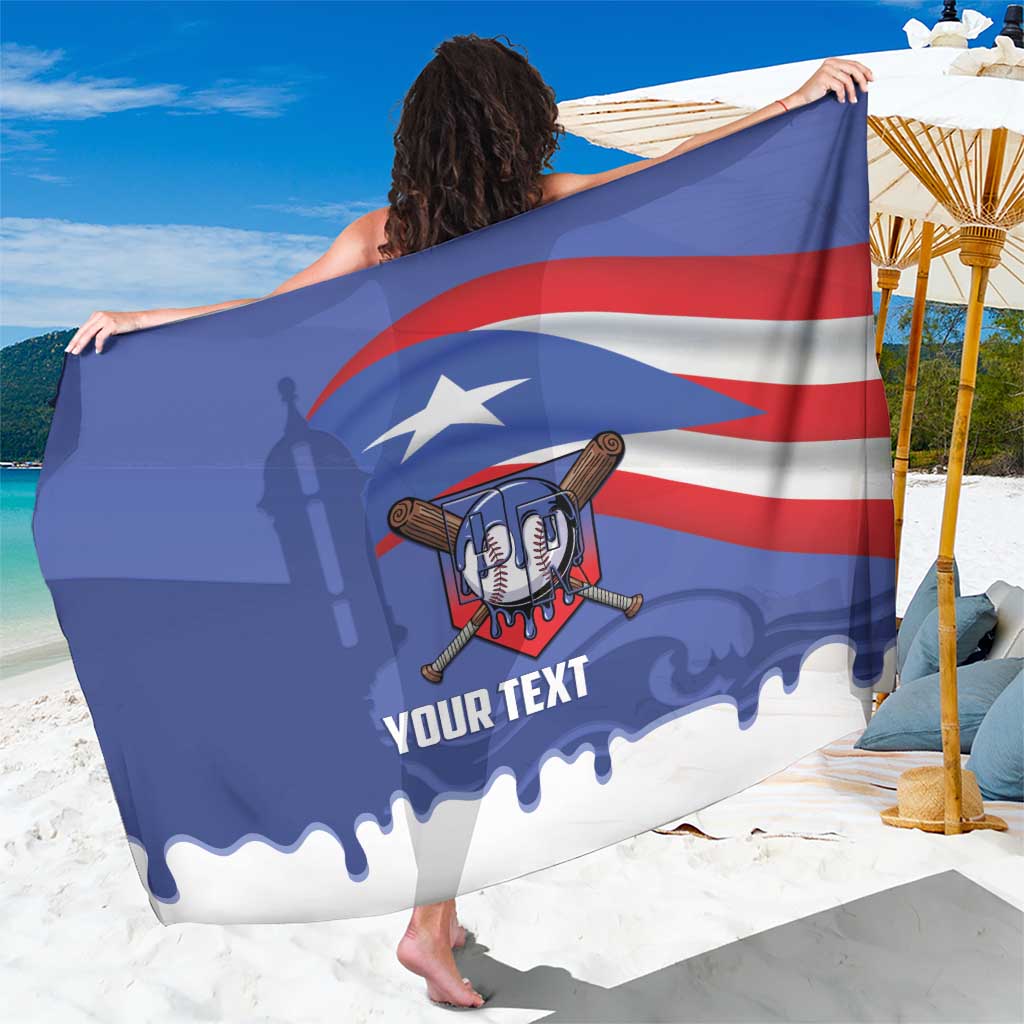 Puerto Rico 2026 Baseball Custom Sarong Go Puerto Rican El Morro Drip Style