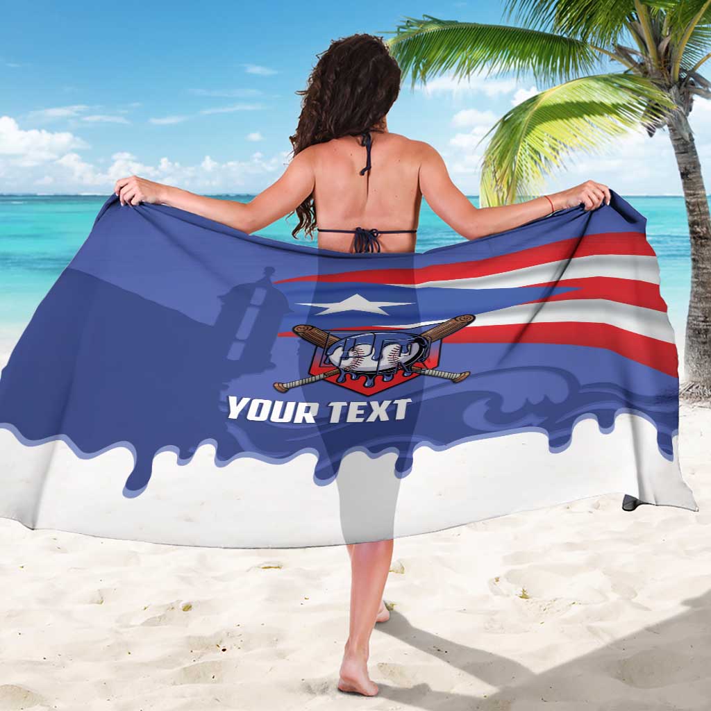 Puerto Rico 2026 Baseball Custom Sarong Go Puerto Rican El Morro Drip Style