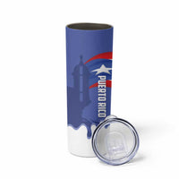 Puerto Rico 2026 Baseball Custom Skinny Tumbler Go Puerto Rican El Morro Drip Style