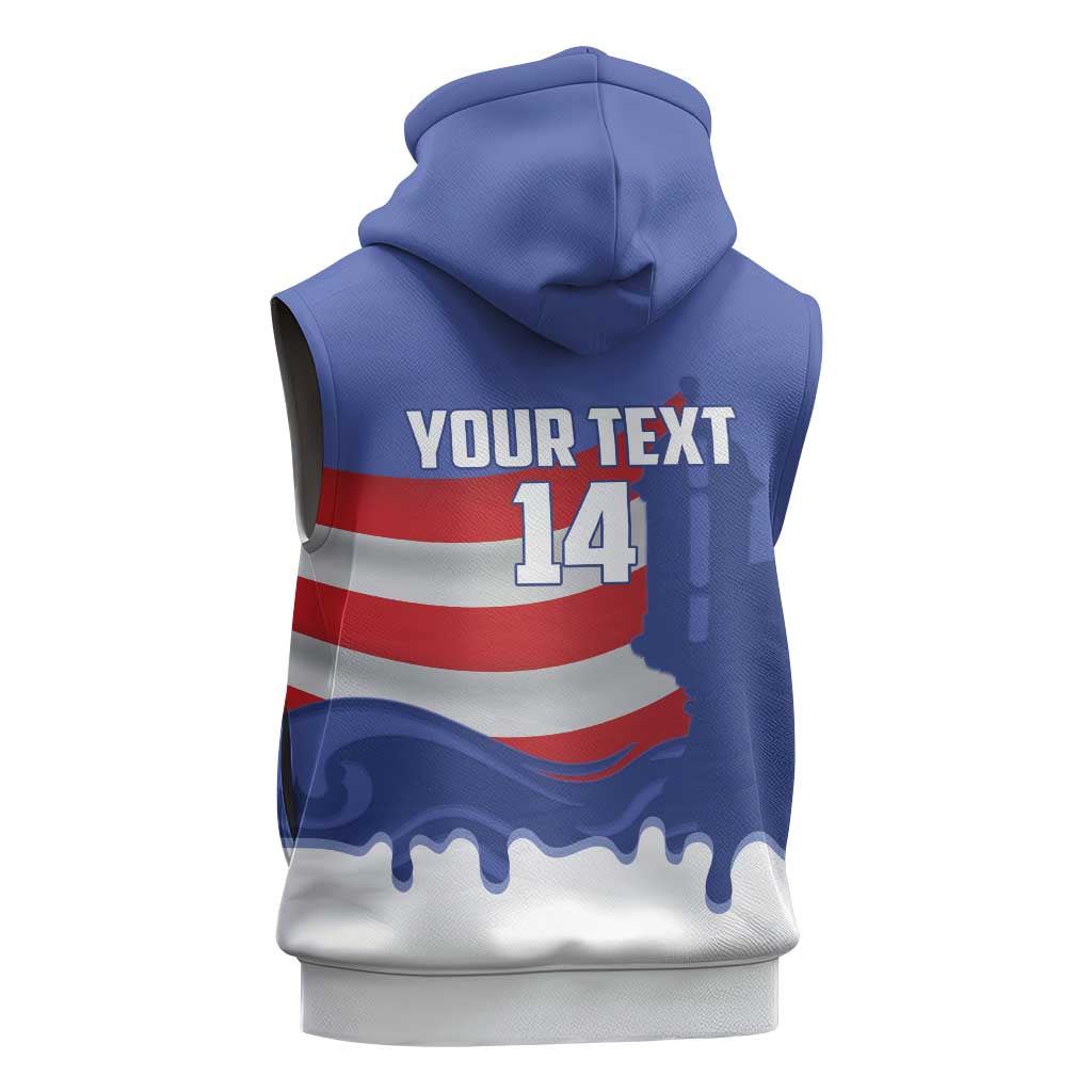 Puerto Rico 2026 Baseball Custom Sleeveless Hoodie Go Puerto Rican El Morro Drip Style