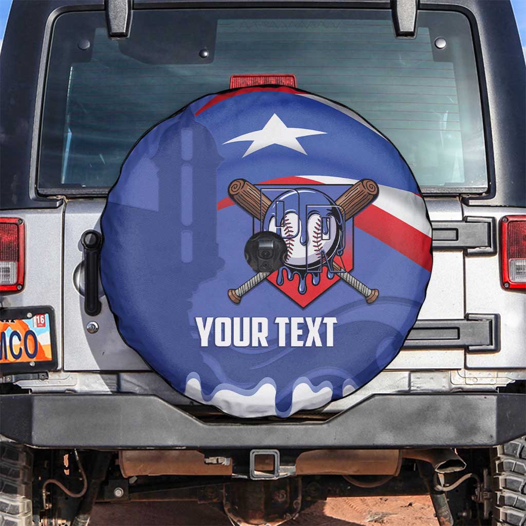 Puerto Rico 2026 Baseball Custom Spare Tire Cover Go Puerto Rican El Morro Drip Style