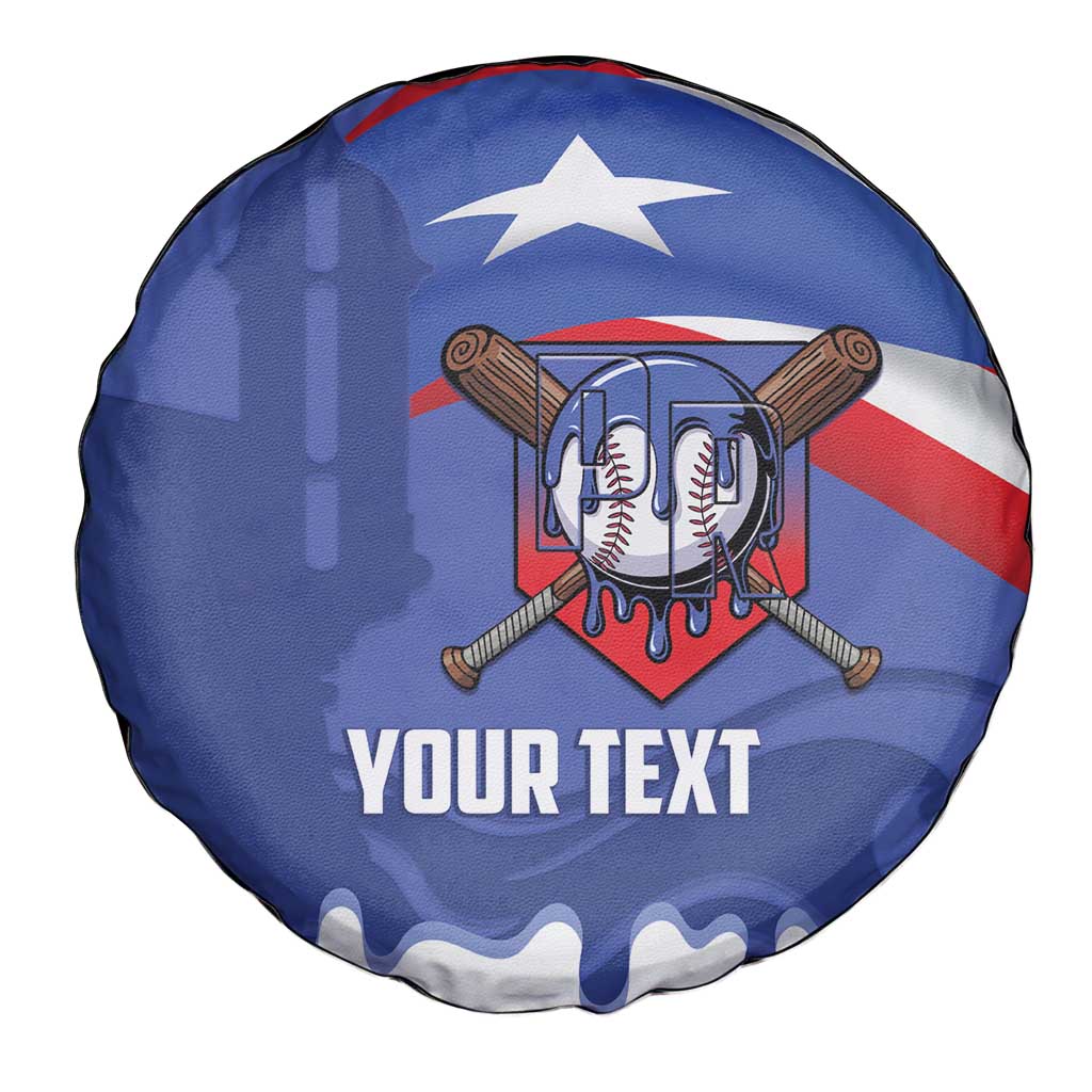Puerto Rico 2026 Baseball Custom Spare Tire Cover Go Puerto Rican El Morro Drip Style