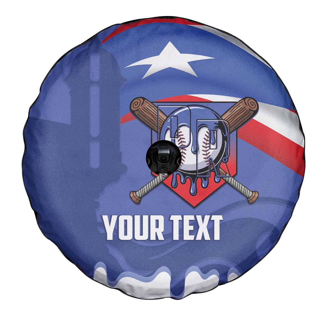 Puerto Rico 2026 Baseball Custom Spare Tire Cover Go Puerto Rican El Morro Drip Style