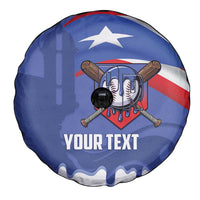 Puerto Rico 2026 Baseball Custom Spare Tire Cover Go Puerto Rican El Morro Drip Style
