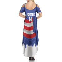Puerto Rico 2026 Baseball Custom Summer Maxi Dress Go Puerto Rican El Morro Drip Style