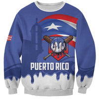 Puerto Rico 2026 Baseball Custom Sweatshirt Go Puerto Rican El Morro Drip Style