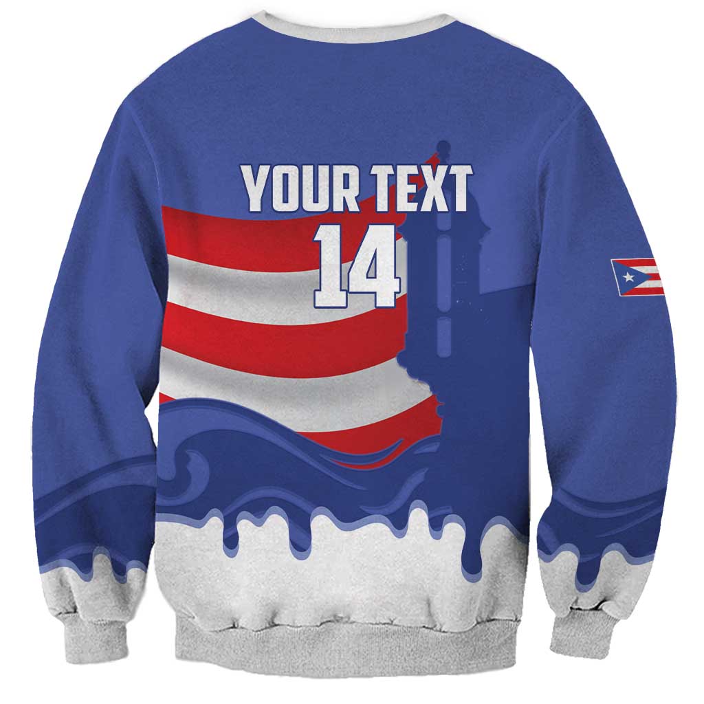 Puerto Rico 2026 Baseball Custom Sweatshirt Go Puerto Rican El Morro Drip Style