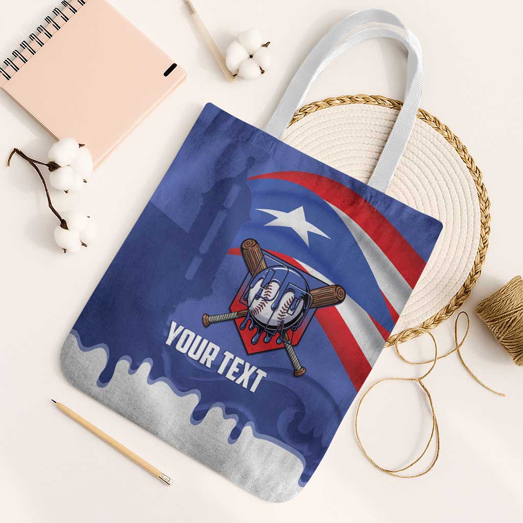 Puerto Rico 2026 Baseball Custom Tote Bag Go Puerto Rican El Morro Drip Style