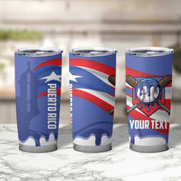 Puerto Rico 2026 Baseball Custom Tumbler Cup Go Puerto Rican El Morro Drip Style