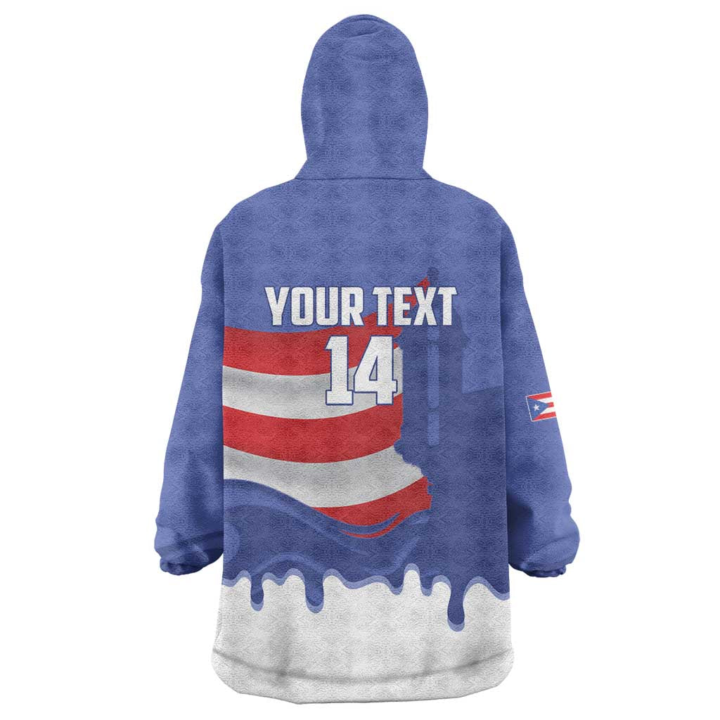 Puerto Rico 2026 Baseball Custom Wearable Blanket Hoodie Go Puerto Rican El Morro Drip Style