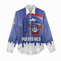 Puerto Rico 2026 Baseball Custom Women Casual Shirt Go Puerto Rican El Morro Drip Style