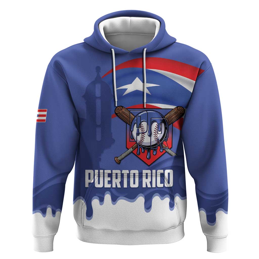 Puerto Rico 2026 Baseball Custom Zip Hoodie Go Puerto Rican El Morro Drip Style