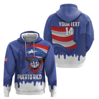Puerto Rico 2026 Baseball Custom Zip Hoodie Go Puerto Rican El Morro Drip Style
