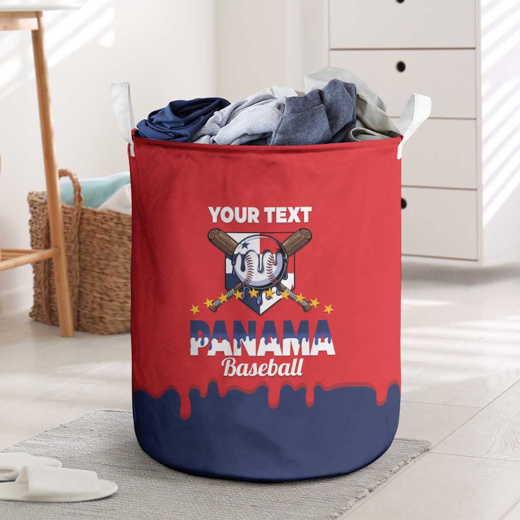 Panama 2026 Baseball Custom Laundry Basket Go Champions Drip Style