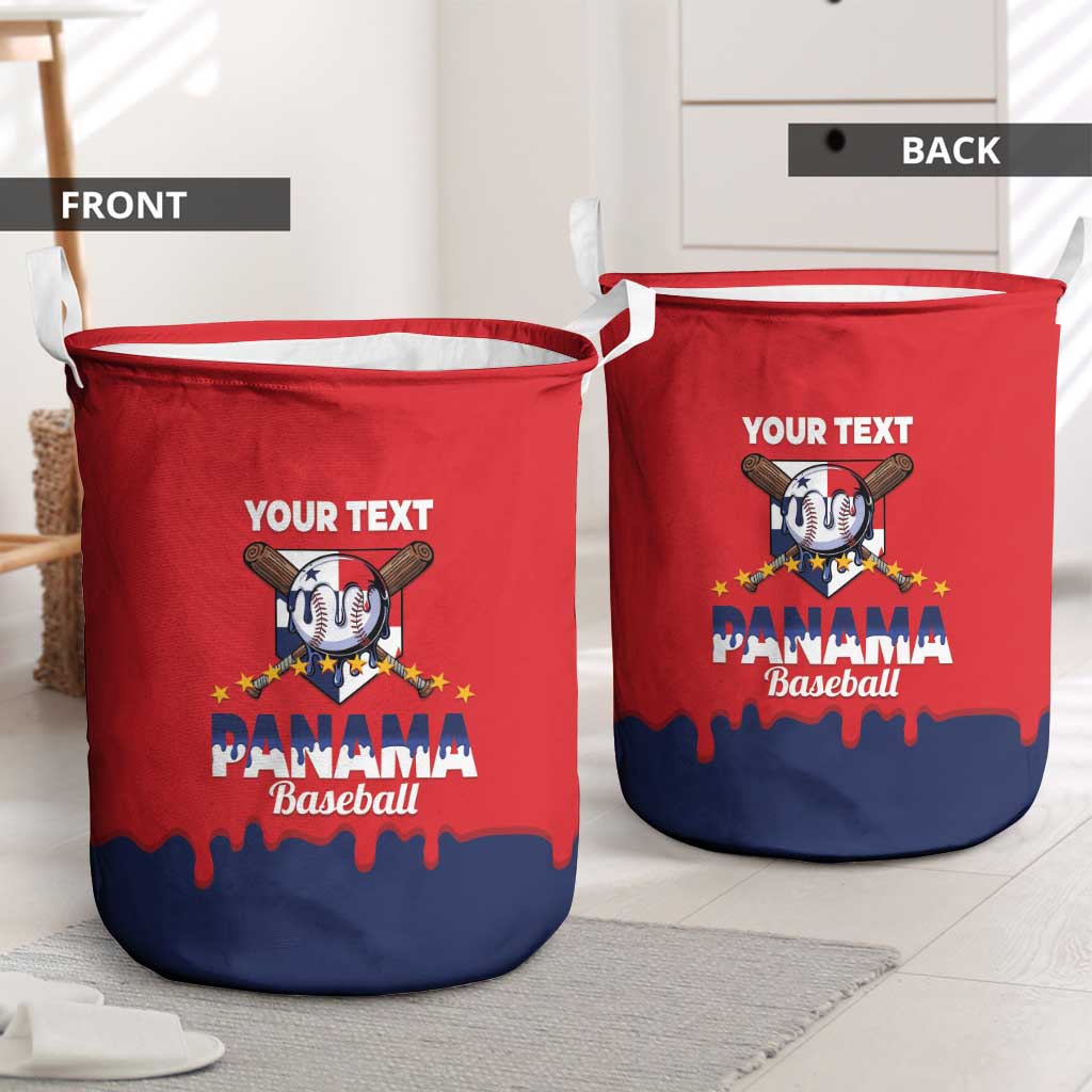 Panama 2026 Baseball Custom Laundry Basket Go Champions Drip Style