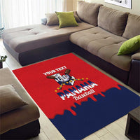 Panama 2026 Baseball Custom Area Rug Go Champions Drip Style