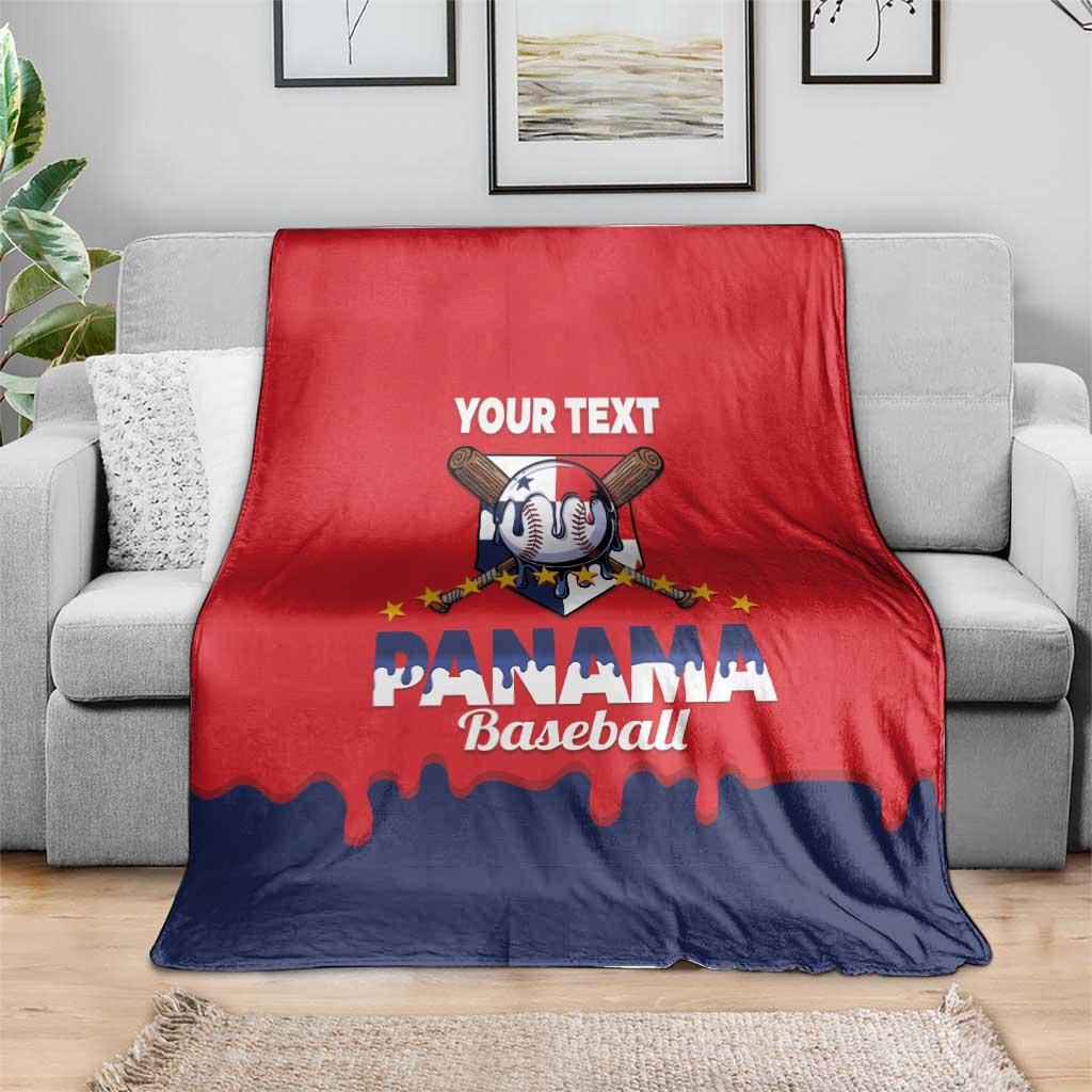Panama 2026 Baseball Custom Blanket Go Champions Drip Style