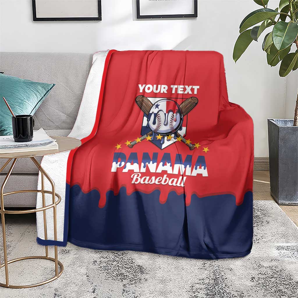 Panama 2026 Baseball Custom Blanket Go Champions Drip Style