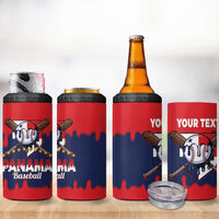 Panama 2026 Baseball Custom 4 in 1 Can Cooler Tumbler Go Champions Drip Style