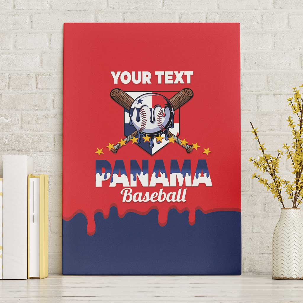 Panama 2026 Baseball Custom Canvas Wall Art Go Champions Drip Style