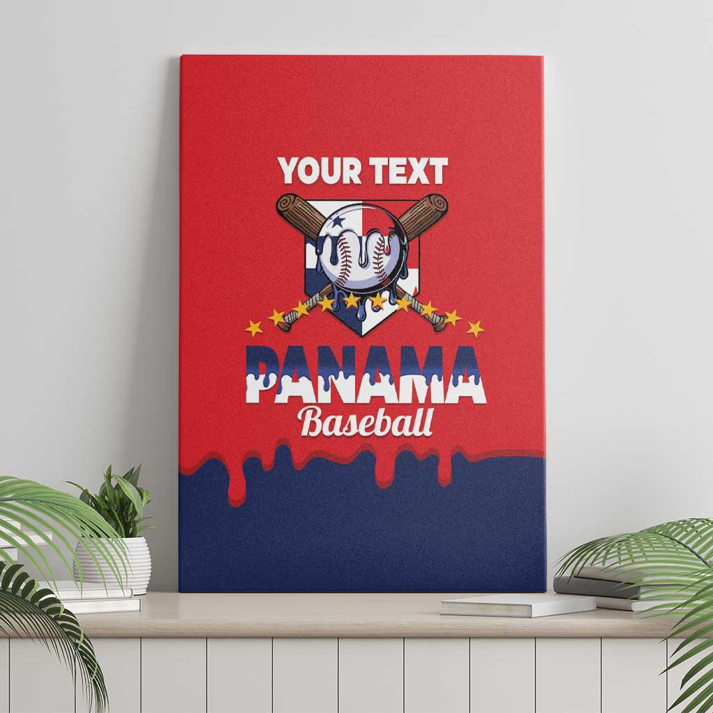 Panama 2026 Baseball Custom Canvas Wall Art Go Champions Drip Style