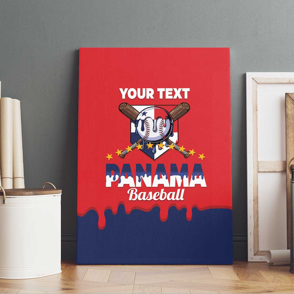 Panama 2026 Baseball Custom Canvas Wall Art Go Champions Drip Style