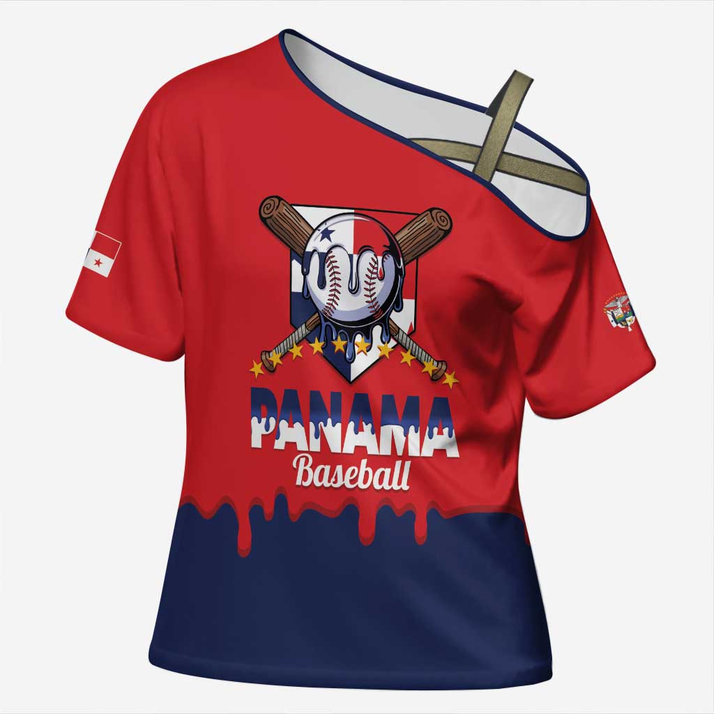 Panama 2026 Baseball Custom Cross Shoulder Shirt Go Champions Drip Style