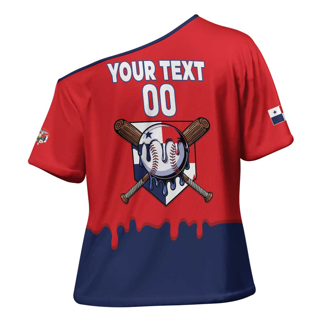 Panama 2026 Baseball Custom Cross Shoulder Shirt Go Champions Drip Style