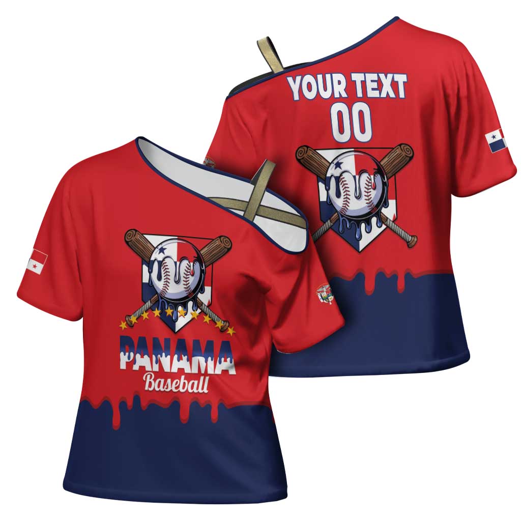 Panama 2026 Baseball Custom Cross Shoulder Shirt Go Champions Drip Style