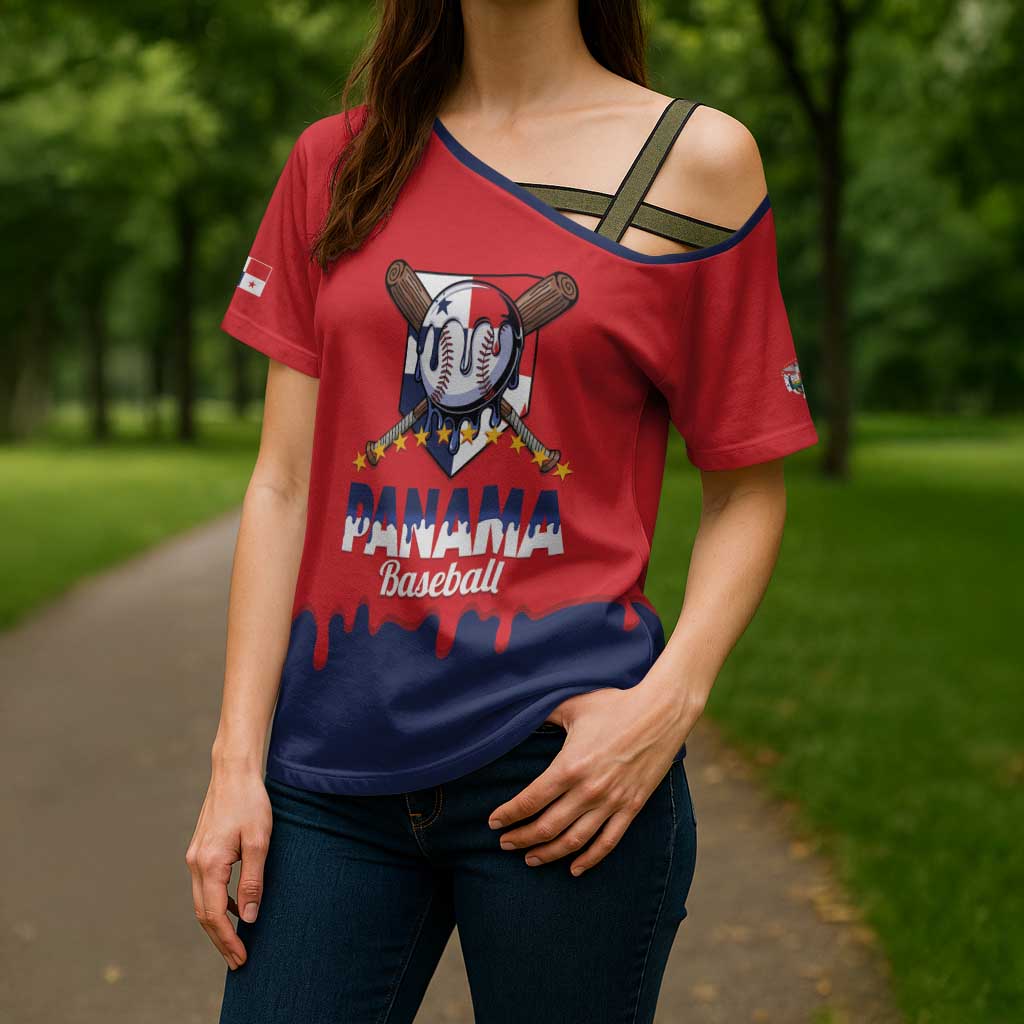 Panama 2026 Baseball Custom Cross Shoulder Shirt Go Champions Drip Style