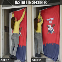 Panama 2026 Baseball Custom Door Cover Go Champions Drip Style